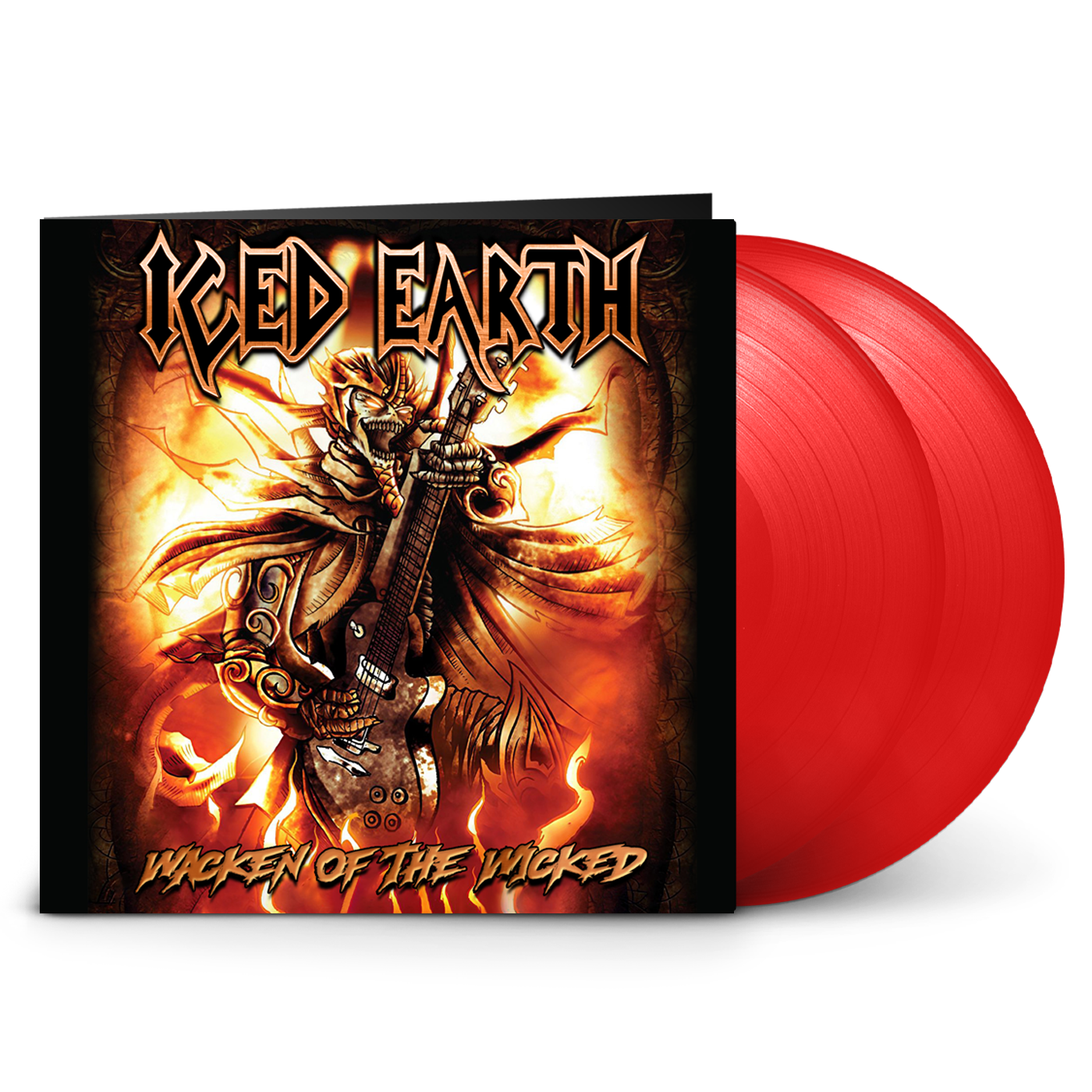 Iced Earth - Wacken of the Wicked - Double Gatefold Red Vinyl  Limited to 500 copies 