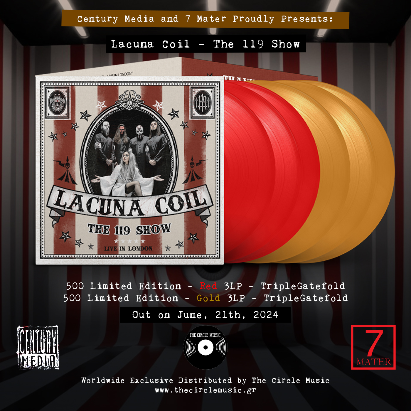 LACUNA   COIL - The 119 Show